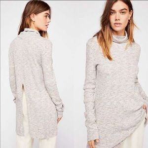 Free People stone cold long sleeve turtleneck (b)